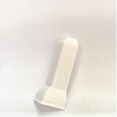 Уян плинтусны /дагалдах/ цагаан 9см