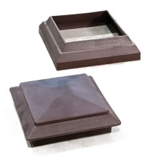 Террасын багана малгай суурь 10*10 /бор/