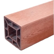 Террасын багана 10х10 /улаан хүрэн/