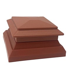 Террасын багана малгай суурь 10*10 /улаан/